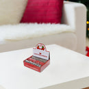 Assorted White Pattern Burlap Ribbon (2.5" X 3 Y) (12/Pdq) - Set of 12