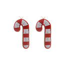 Handcrafted Candy Cane Hanging Ornament - Set of 2