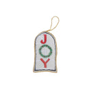 Handcrafted Joy Window Hanging Ornament - Set of 2