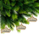 Handcrafted Text Balloon (Whatever) Hanging Ornament - Set of 2