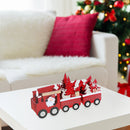 Red Felt SantaS Express Train
