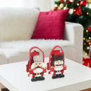 Felt Nutcracker Basket (Asstd) - Set of 2