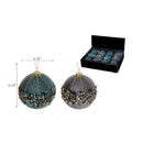 Sequined Ball Ornament (Asstd) (12/Disp) - Set of 12