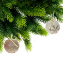 Snowflake Ball Ornament (Asstd) (12/Disp) - Set of 12