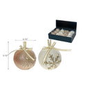 Snowflake Ball Ornament (Asstd) (12/Disp) - Set of 12