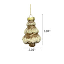 Glitter Tree Ornament (Asstd) (12/Disp) - Set of 12