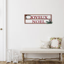 Wooden Framed Sign (Joyeux Noel)