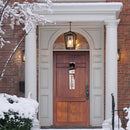 Wooden Snowman Porch Hanger (Welcome)