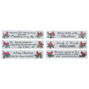 Inspirational Quotes Wooden Block Décor (Cardinal) - Set of 6