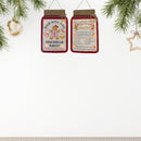 Led Fabric Wall Hanging Jar Shape (Asstd) - Set of 2