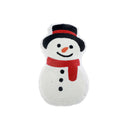 Cotton Embroidered Cushion (Snowman) 380G Filler - Set of 2