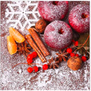 20 Pack Luncheon 3 Ply Napkin (Apple Spice) - Set of 6