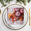 20 Pack Luncheon 3 Ply Napkin (Apple Spice) - Set of 6