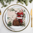 20 Pack Luncheon 3 Ply Napkin (Santa With Gifts) - Set of 6