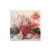 20 Pack Luncheon 3 Ply Napkin Frosted Gingerbread Cookies, Christmas, Paper Napkins, Holiday Decor- Set of 6