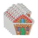 12 Pack 3 Ply Shaped Napkin (Gingerbread House) - Set of 6