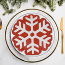12 Pack 3 Ply Shaped Napkin (Snowflake) - Set of 6