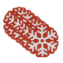 12 Pack 3 Ply Shaped Napkin (Snowflake) - Set of 6