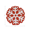 12 Pack 3 Ply Shaped Napkin (Snowflake) - Set of 6