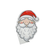 12 Pack 3-Ply Shaped Napkin Santa Set of 6 – Christmas Table Decor, Holiday Dining Accent, Festive Napkins