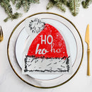 12 Pack 3 Ply Shaped Napkin (Santa Hat) - Set of 6