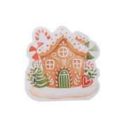 12 Pack 3 Ply Shaped Napkin Gingerbread House, Christmas, Paper Napkins, Holiday Decor- Set of 6