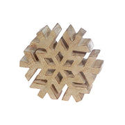 Wood Carved Snowflake Decor, Christmas, Holiday Decor