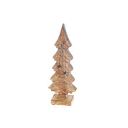 Wood Carved Pine Tree Decor, Holiday Decor