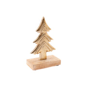 Metal Tree Decor on Wooden Base, Holiday Decor