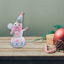 Snowman Holding Candy Large