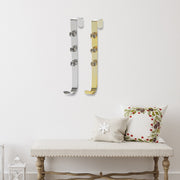 Metal Wreath Hanger Set of 6 – Christmas Door Decoration, Holiday Wreath Holder, Festive Home Décor