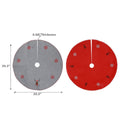 Felt Tree Skirt - Set of 2