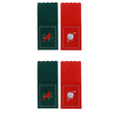 4 Pack Felt Cutlery Holder Pocket (Asstd) - Set of 2