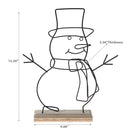 Wire Snowman Stand Decor Large