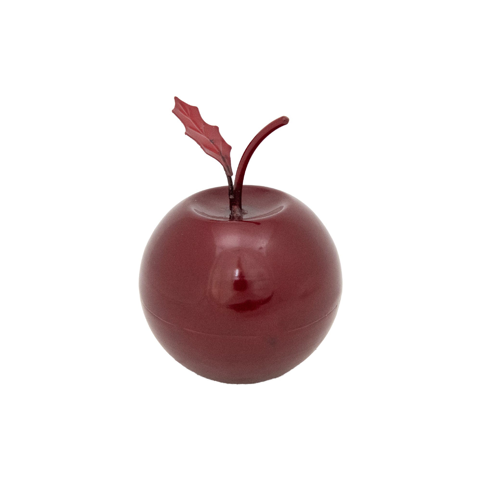 Red Metal Apple Table Decor, Holiday Decor