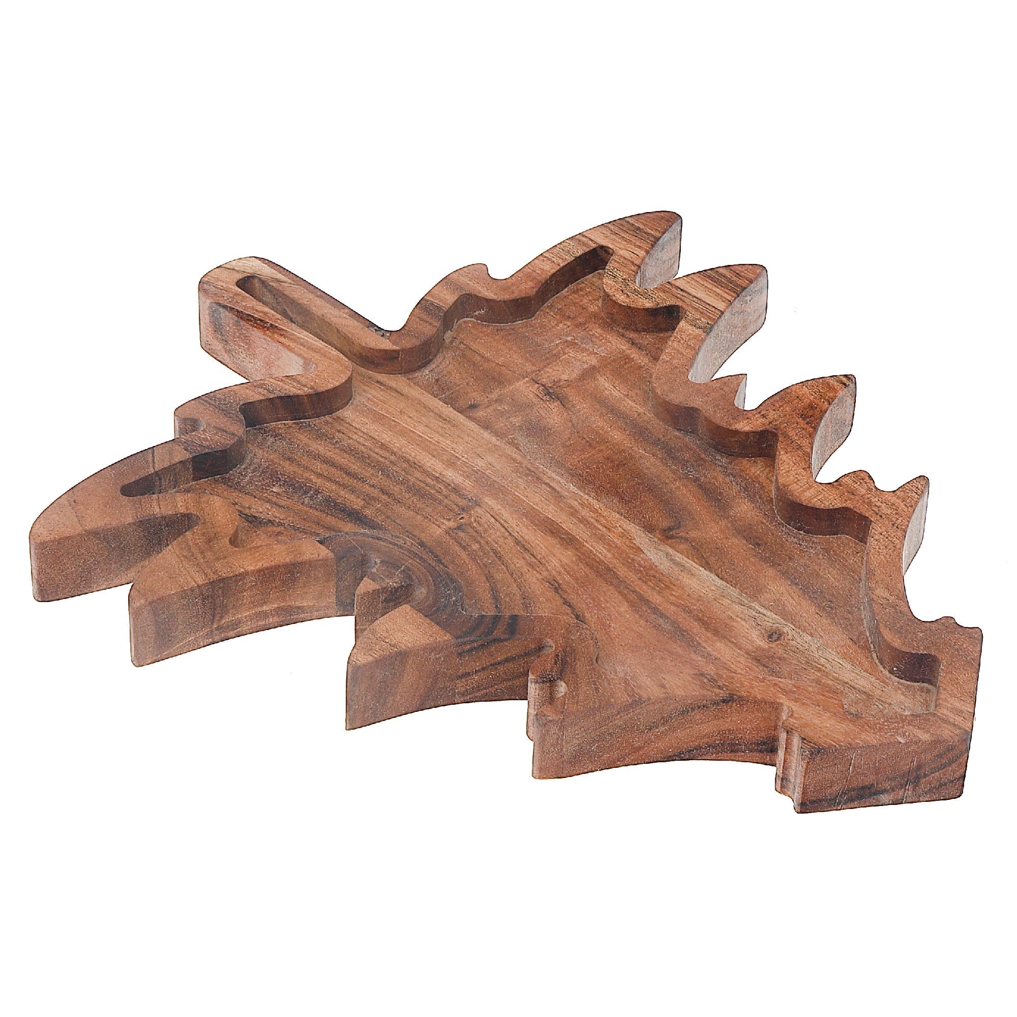 Acacia Oiled Wooden Christmas Tree Serving Board – Holiday Cheese & Charcuterie Tray