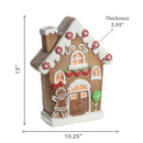 Led Magnesia Gingerbread House