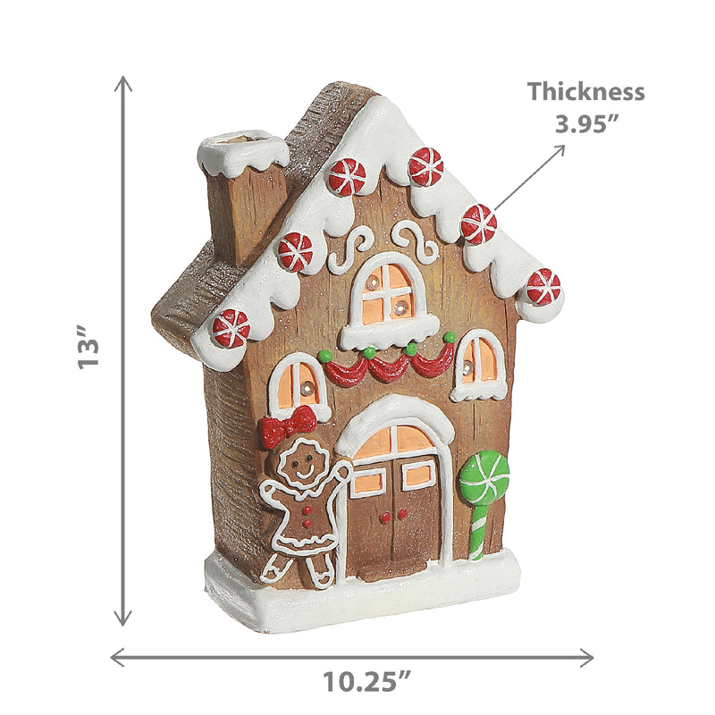 Led Magnesia Gingerbread House