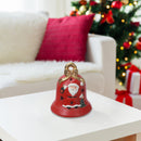 Led Magnesia Bell With Santa