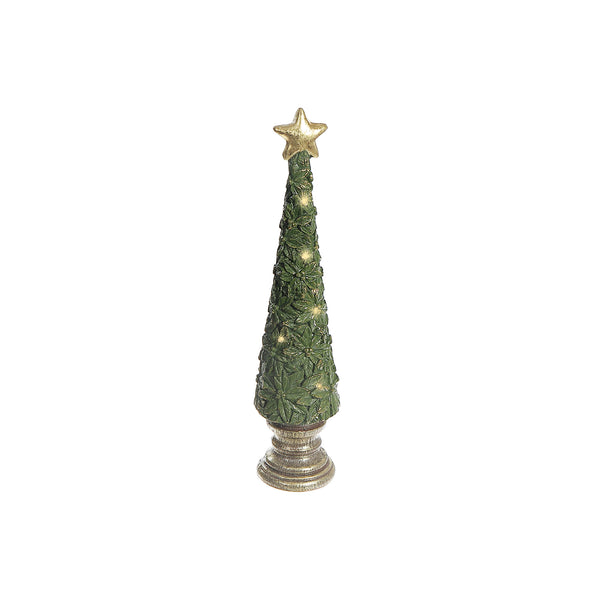 Led Magnesia Green Poinsettia Tree