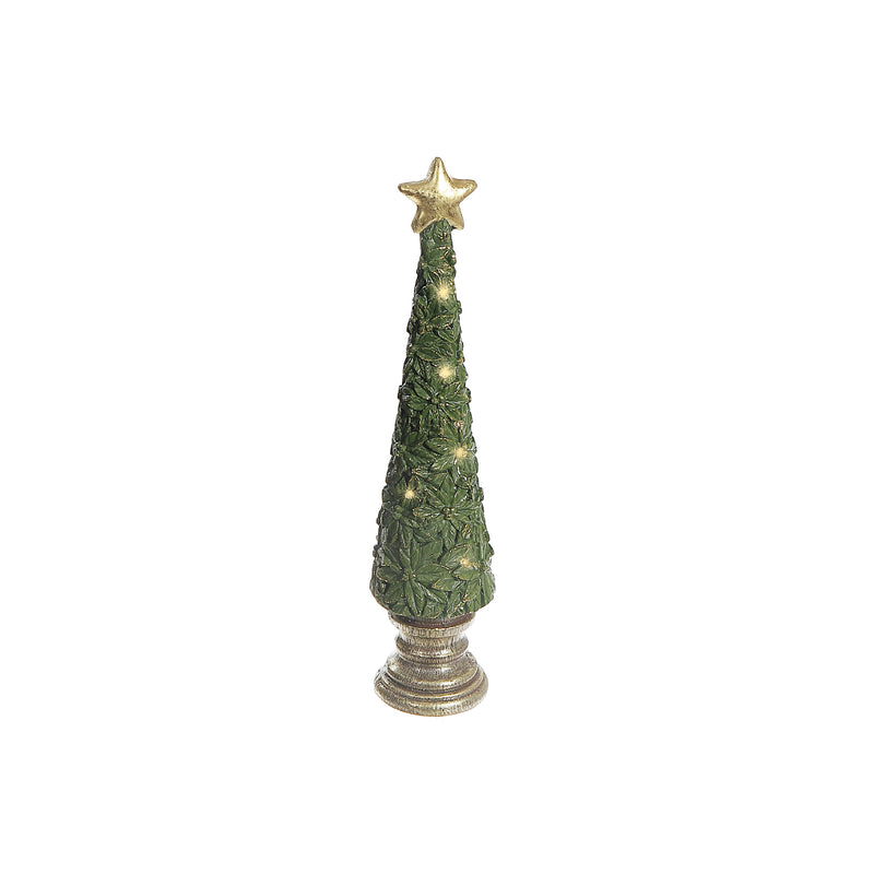 Led Magnesia Green Poinsettia Tree