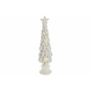Led Magnesia White Pinecone Tree