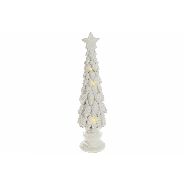 Led Magnesia White Pinecone Tree