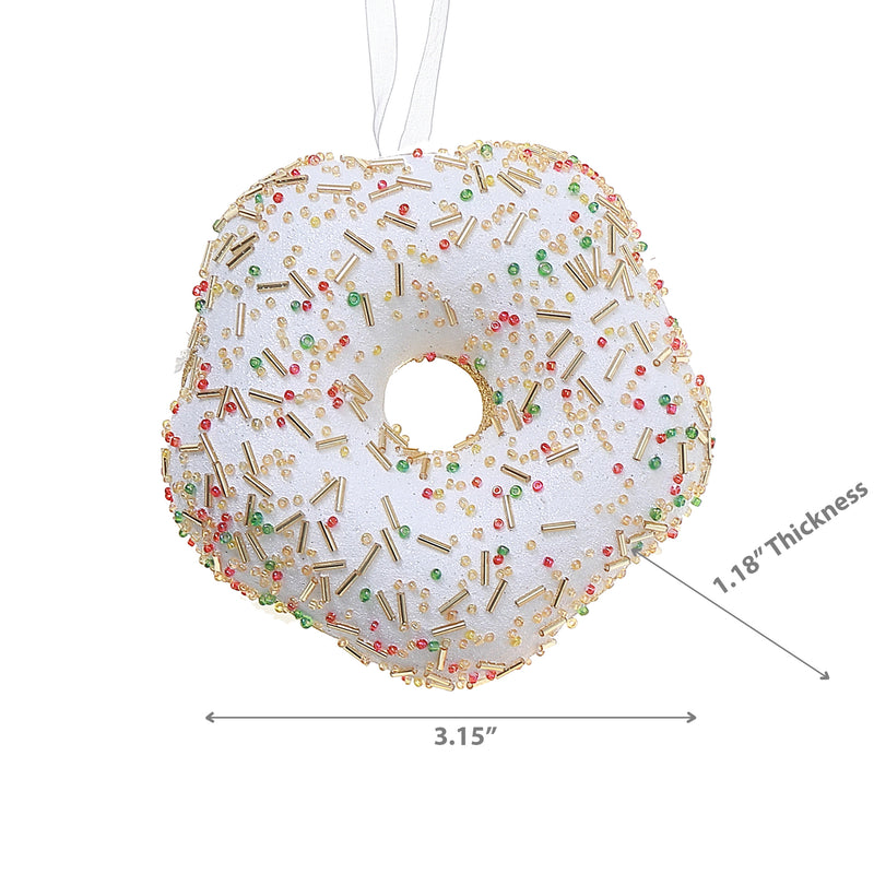 Donut Ornament Small - Set of 12