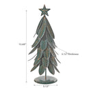 Metal Christmas Tree Table Decor Large