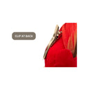 Glitter Feather Tail Bird Green - Set of 12