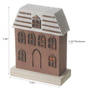 Led Wooden House Stand