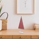 Wooden Tree Stand 19.88" Red