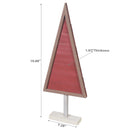 Wooden Tree Stand 19.88" Red
