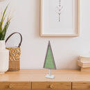 Wooden Tree Stand 16.73" Green